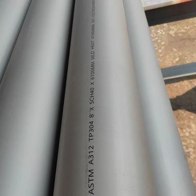 kwaliteit  304 316 316L  Acid-washed Matte Seamless Stainless Steel Pipe For Drinking Water Transportation fabriek
