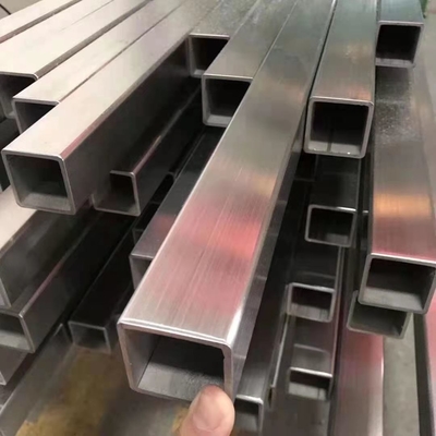 1,18 Duim×1.97 Duim 304 van het Staalbuizen van 316L Roestvrij Naadloos de Pijp Hol Vierkant voor Techniek