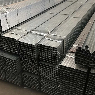 50mm*50mm Naadloze Roestvrije Zwarte het Staal Holle Vierkante Pijp van 304 316L voor Decoratie