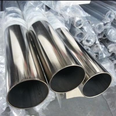 Gepolijst zilver 304 roestvrij staal buis 3000 mm-12000 mm lengte