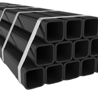 Q345 lasten naadloze milde koolstofstaalpijp/zwarte van de het staalpijp van ERW vierkante het staalbuis van /rectangular